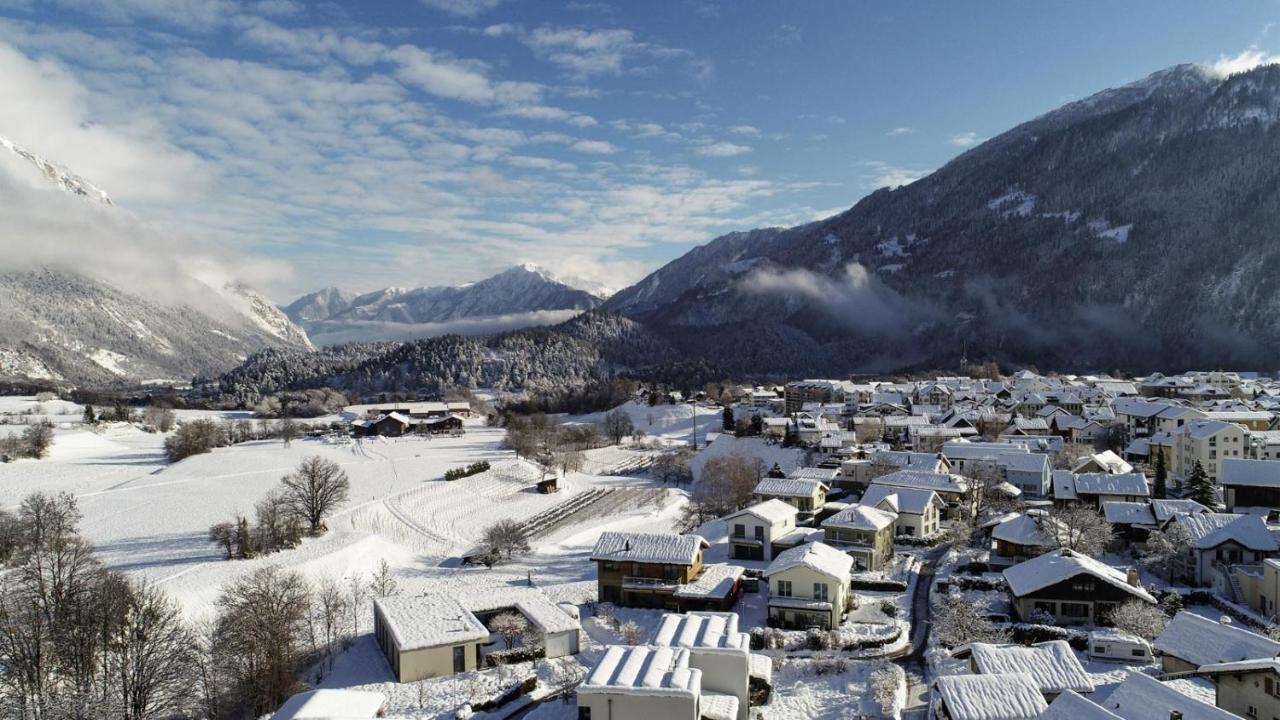 Ferienwohnung Graubunden 보나두츠 외부 사진